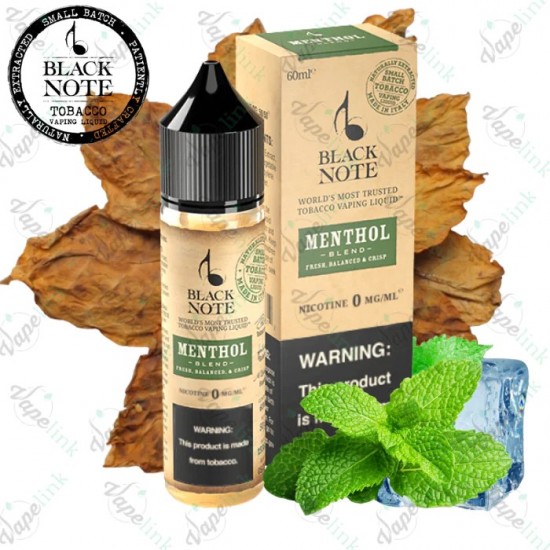 Black Note Tobacco Menthol 60ml